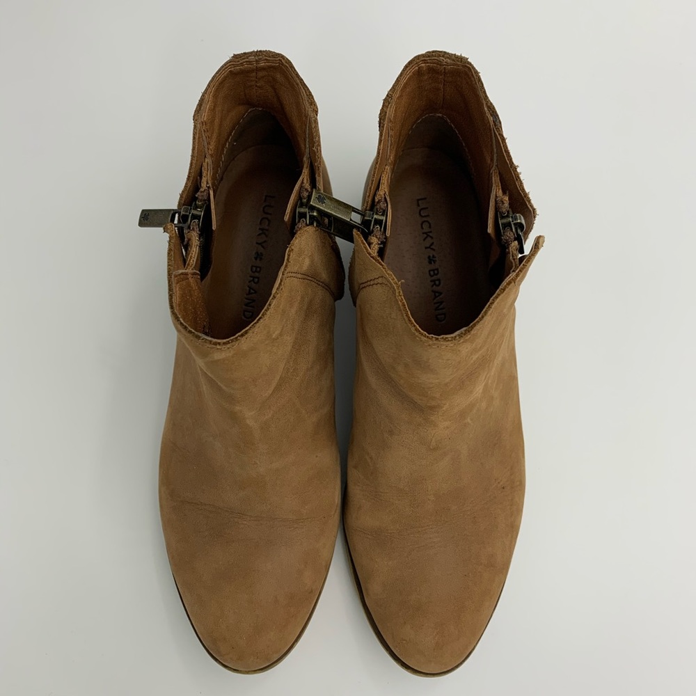 Lucky Brand LP-Brenon Ankle Booties Sz 9